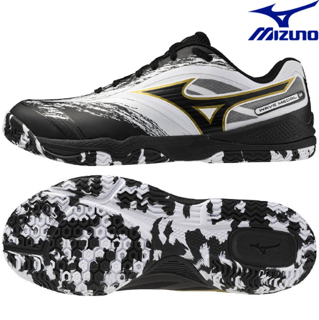 Mizuno Wave Medal 8 81GA258212 Men's Table Tennis Shoes 2E US 5