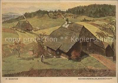 Goetze P. Black Forest Landscape