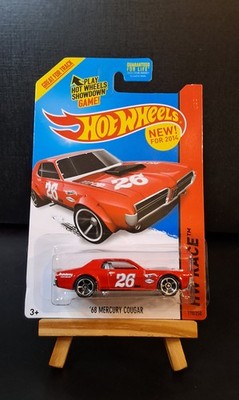 Hot Wheels HW Race Track Aces 2014 - '68 Mercury Cougar in rot - 170/250 