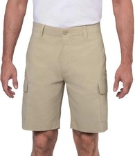 WearFirst Men's Cargo Shorts Stretch Fabric 9 in. Inseam  F42