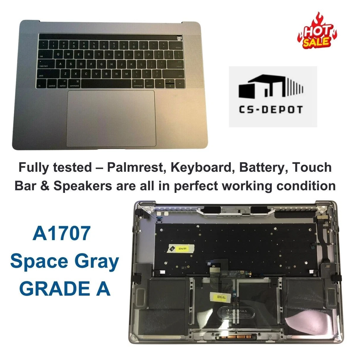 Original DC Power Jack Board USB-C Connector 821-01646-A For Macbook Pro A1706 A1707 A1990 A2141