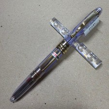 Excellent PILOT 2 1 RV Multi-Function Pen Clear Violet Discontinued Japan