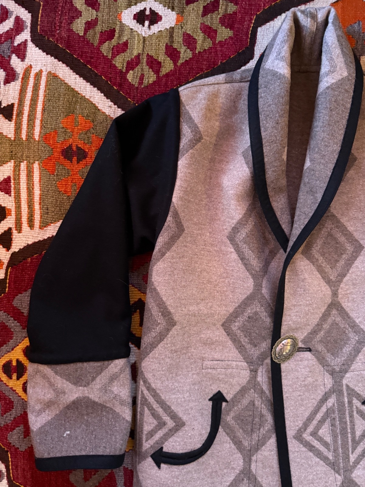 Reversible Southwestern Jacket, Native American P… - image 19