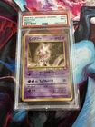 PSA 9 Mewtwo No. 150 Vending Series 1 Old Back Pokemon Card 1998 Japanese