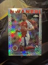 Ethan Nwaneri 2024/25 Topps Chrome Uefa Topps Logo /52