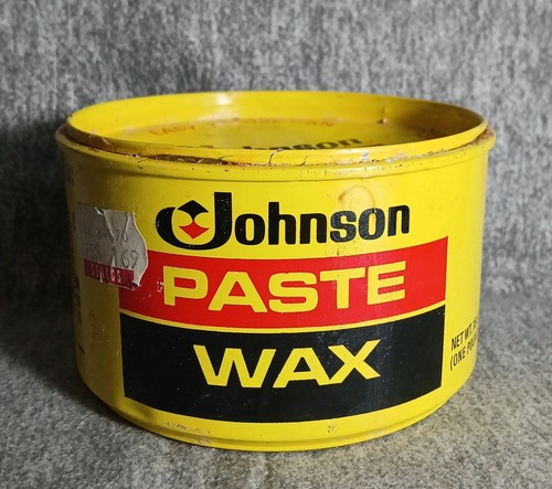 Vintage Johnson Paste Wax  16 oz Can Original Can