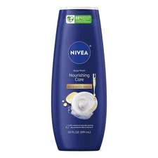NIVEA Nourishing Care Body Wash with Nourishing Serum, Moisturizing Body Wash fo