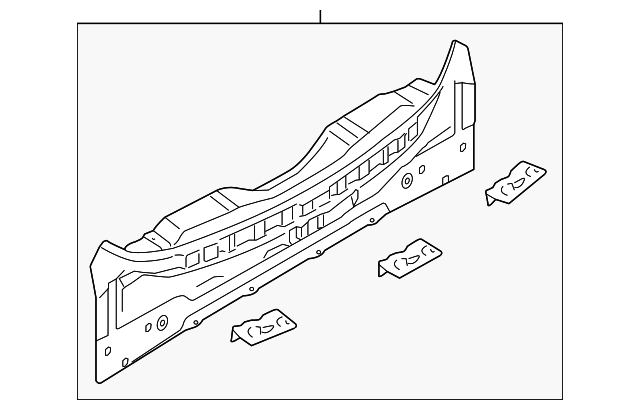 Genuine Nissan Rear Body Panel G9110-1AAMA