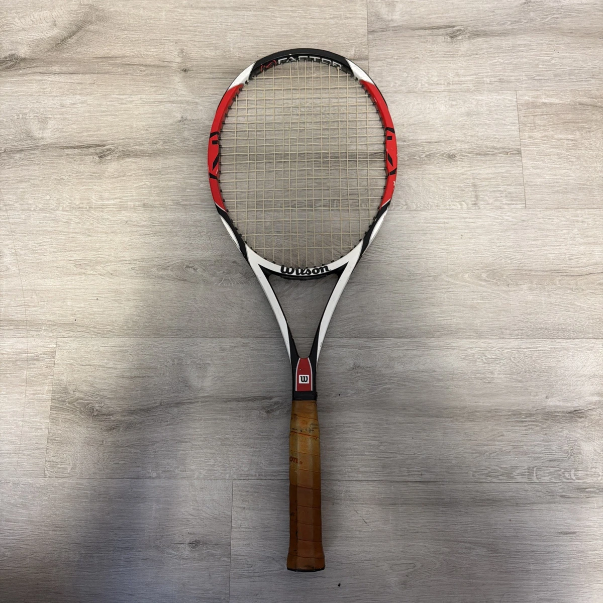 【新品同様】ウィルソン『ケーファクターツアー K TOUR』テニスラケット／G2 Wilson K Factor Tour Tennis Racket, 95 Sq inches, Nano Technology
