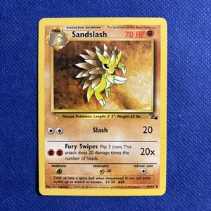 1995 sandslash pokemon card value 1st Edition Sandslash