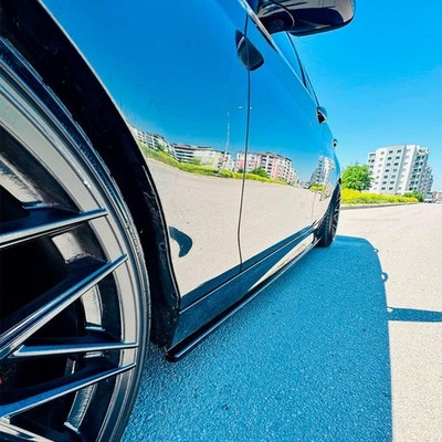 Oneway Satz Seitenschweller passend für BMW 1er F20/F21 M-Power 2011-2019 - Schw