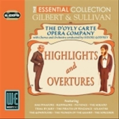 Gilbert & Sullivan Highlights by D'oyly CARTE OPERA COMPANY [Audio CD] NEU