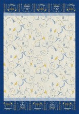 Bassetti Plaid OPLONTIS V9 270 x 250 cm - Blau