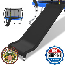 Deomod Trampoline Slide, 10FT 12FT 14FT 15FT 16FT Trampoline Universal Slides, T