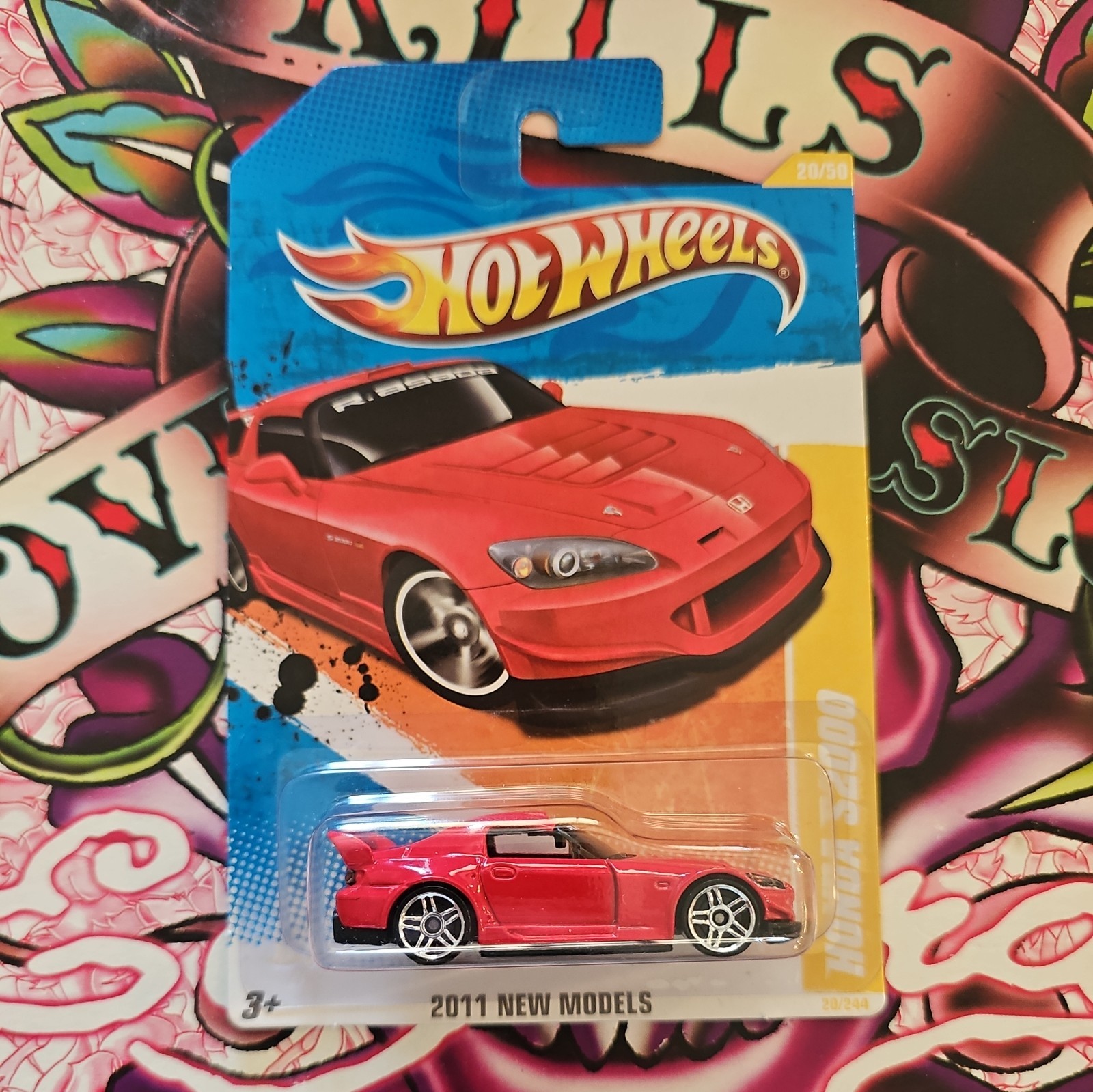 HOT WHEELS 2011 NEW MODELS HONDA S2000 RED HTF 