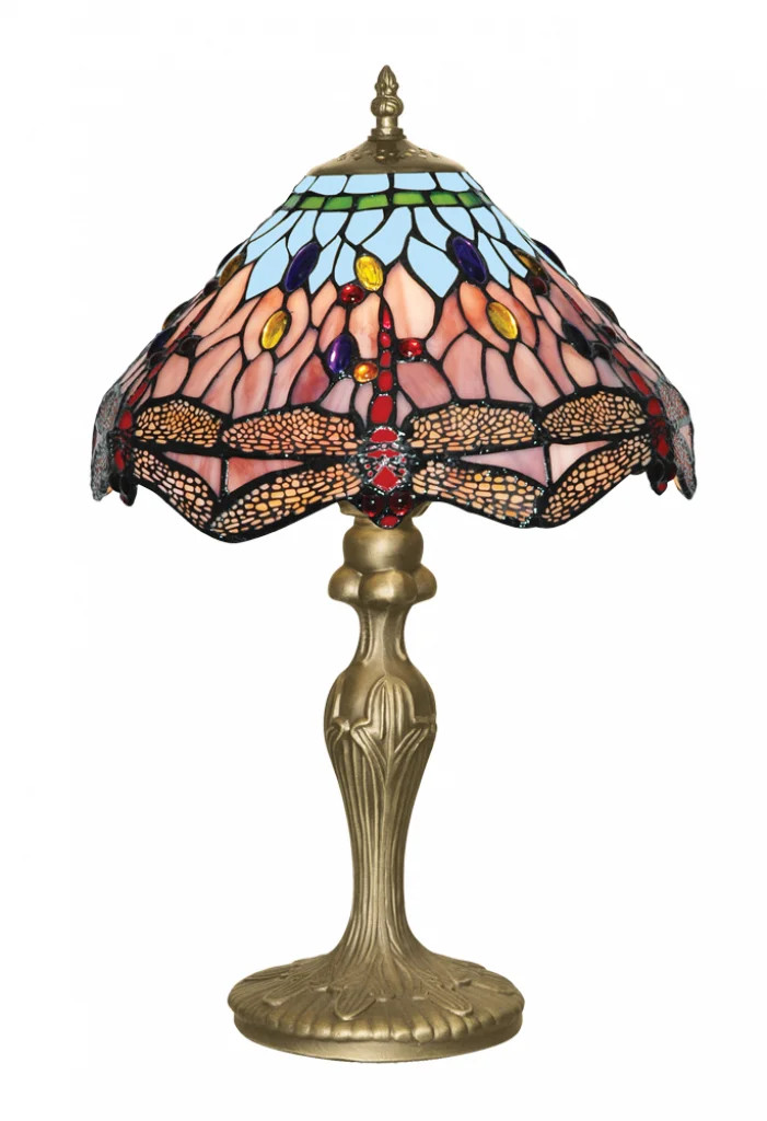 Table Light Brass Dragonfly Antique Searchlight 1287