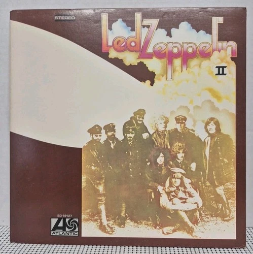 Vintage 1975 LED ZEPPELIN II Atlantic Records Reissue Vinyl LP SD19127 EX/NM
