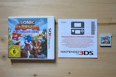 3DS - Sonic Boom: Der zerbrochene Kristall - (OVP, mit Anleitung)