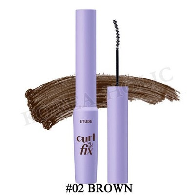 ETUDE Curl Fix Skinny Mascara 3g #02 Brown Korean Cosmetics Made in korea NEW