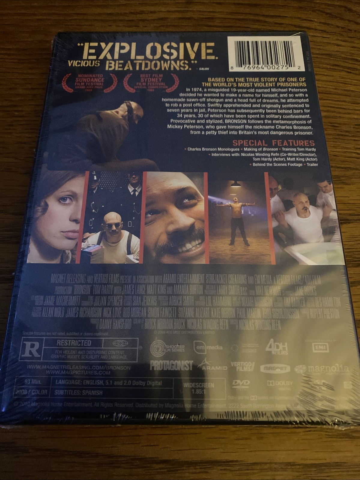 Bronson [New DVD] Tom Hardy