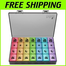 Black Pill Organizer for Vitamins