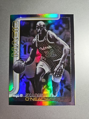 #ad 2025 26 Topps Black Friday Exclusive Shaquille O#x27; Neal Black Out Foil #260 $1.99