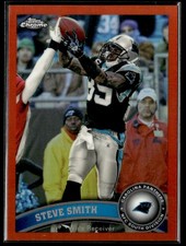 2011 Topps Chrome Steve Smith Orange Refractors