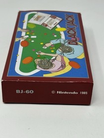Nintendo Game and Watch 1985 Black Jack Handheld BJ-60 Multi-Screen Complete