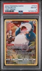 2022 POKEMON SWORD & SHIELD LOST ORIGIN #TG10 FULL ART/SNORLAX PSA 8