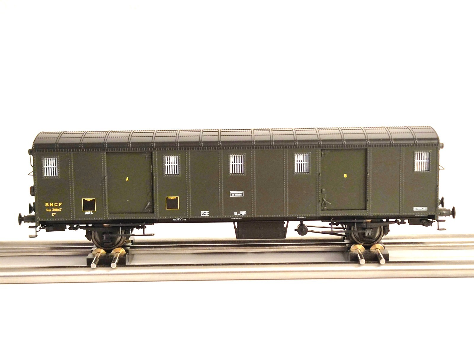 Fourgon OCEM 30 REE MODELES VB-112 train miniature HO SNCF - 4