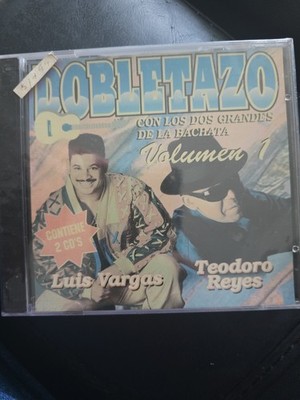 Dobletazo Vol 1 Luis Vargas & Teodoro Reyes Jose Luis Music Bachata Cd Sealed