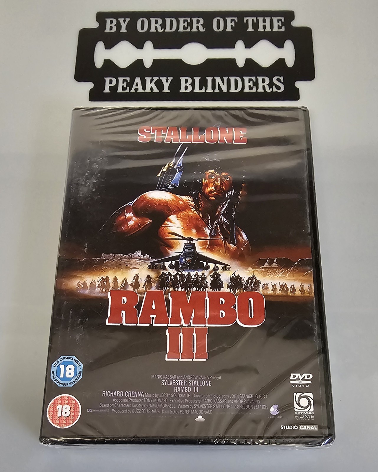 RAMBO 3 DVD RAMBO III DVD