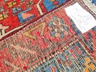 Rare Hand Knotted Vintage Tribal Karaja Hareez Wool Area Runner Rug 10 x 3 Ft — photo 9