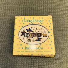 Longaberger 1999 Baby Tie-On New in Box