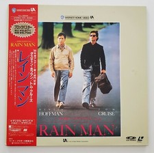 Rain Man Japanese Imported Laserdisc w/OBI Dustin Hoffman Tom Cruise Japan