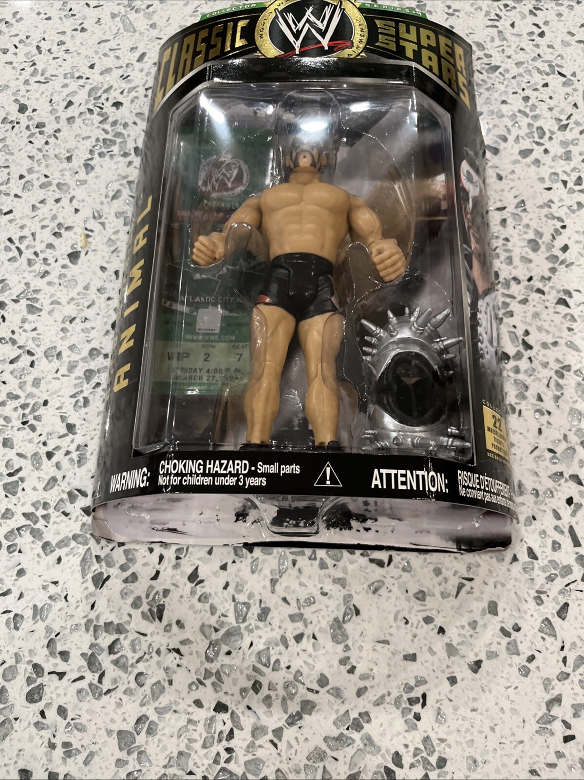 WWE Jakks Pacific Classic Superstars Series 9 Road Warrior Animal New Sealed 