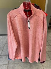 NWT MEN'S BOBBY JONES PULLOVER, SIZE: XL, COLOR: CAMBRIDGE RED (N02)