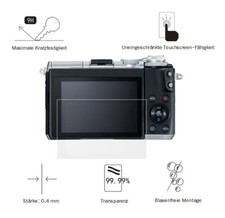 Canon M6 0.4 mm Adhesion Display Protection Glass Film LC7772