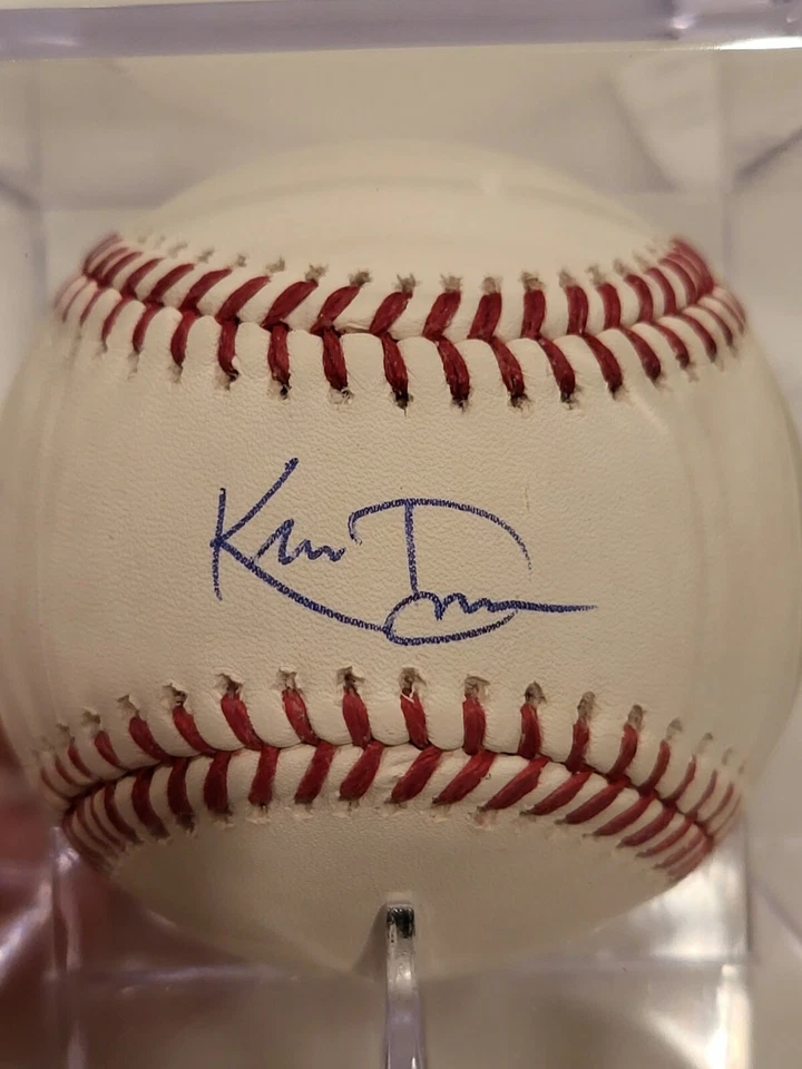TRISTAR de béisbol autografiado/firmado por Khris Davis Foto 2 de 4
