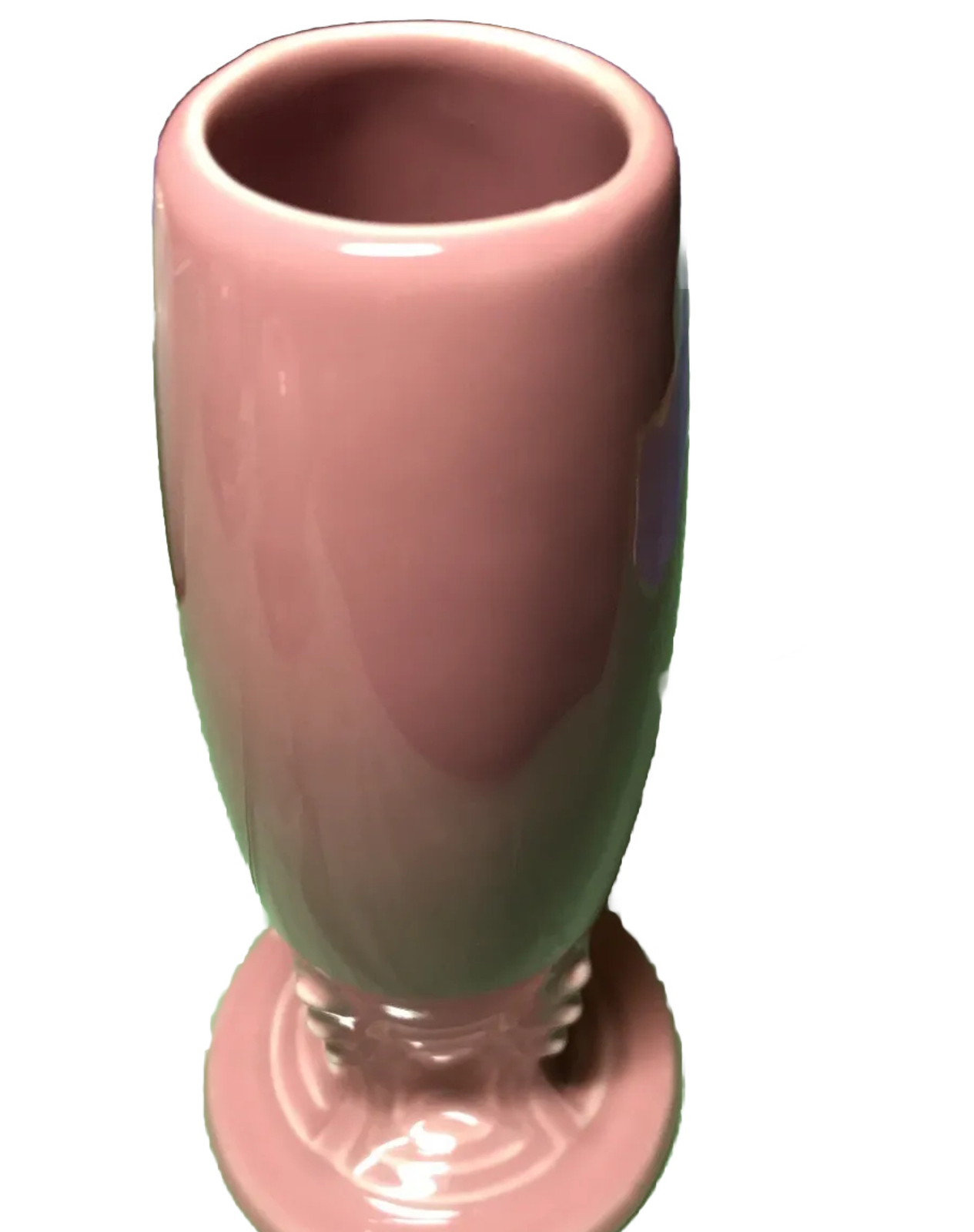 Vintage Fiestaware 6" Flower Bud Vase HLC USA Rose Pink Fiesta Ware eBay