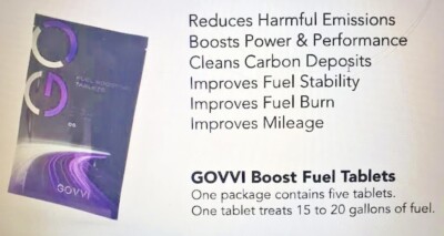 Govvi Fuel Tablets (2 PACK - 10 Tablets Total) - Save Up To 20% on