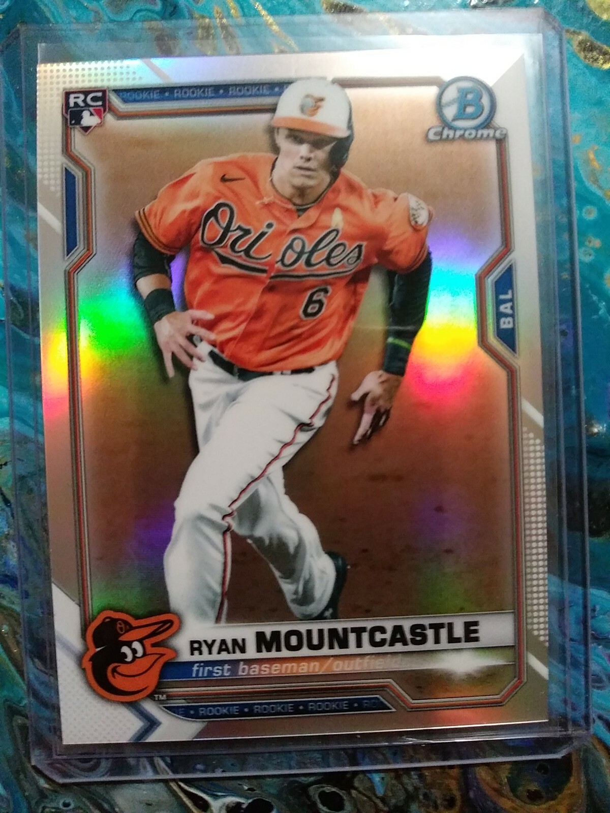 2021 Bowman Chrome SP Image Variation Ryan Mountcastle RC