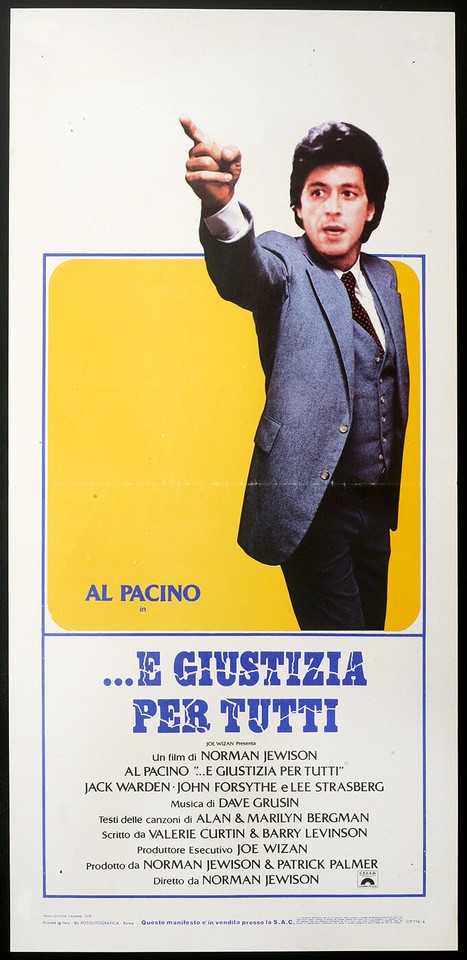 Locandina di ...e giustizia per tutti (1979)