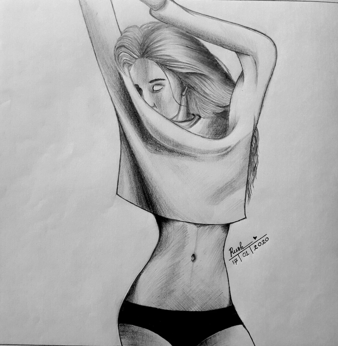 Hot girl sketch deals