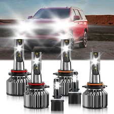 6x LED Headlight Bulb Kit High Low Beam Fog Light For Chevrolet Tahoe 2000-2006