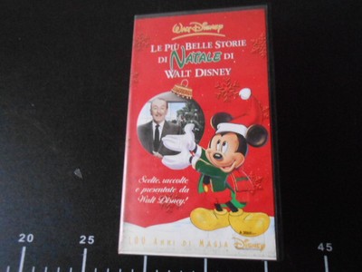 Immagini Disney Natale.Videocassetta Le Piu Belle Storie Di Natale Di Walt Disney 100 Anni Vhs Ebay