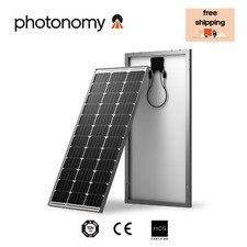 Photonomy 100W Solar Panel 12V Mono Rigid for RV Van Motorhome Boat 108 x 54cm