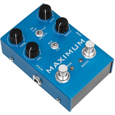  Guitar -Effekt Elektrische Gitarrengitarrenverzögerung Pedal Analog Delay