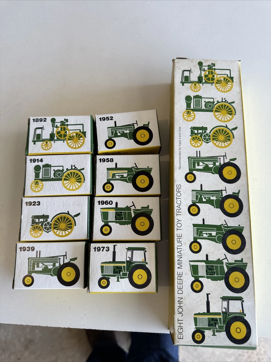 John deere miniature toy tractors sale