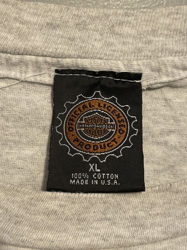 Vintage 1998 Harley Davidson Motorcycles Original Shirt Adult Size Size XL (E96) - Picture 5 of 7